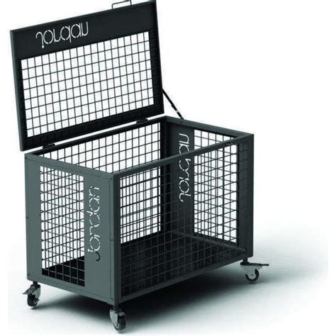 small lockable storage cage